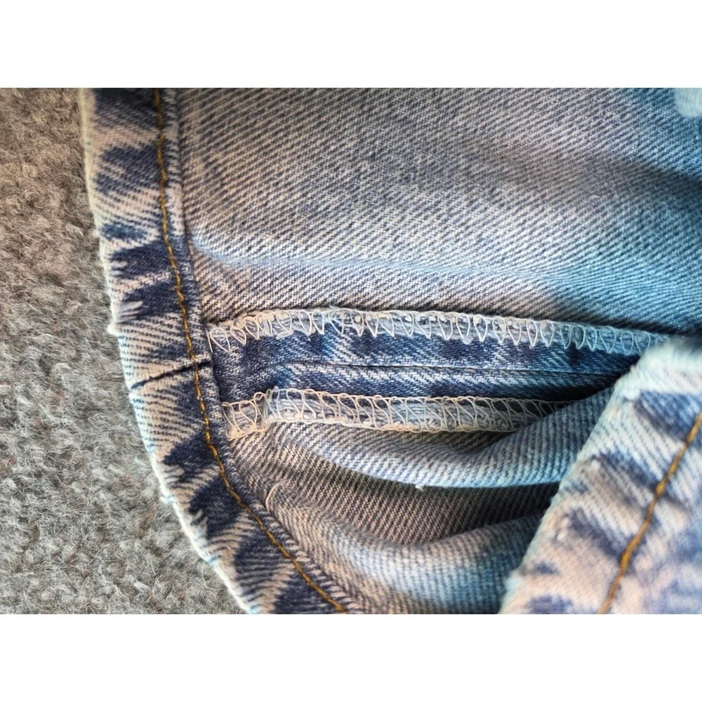 Vintage 90s Levis 501xx Jeans Mens 38x34 Light‎ Wash Blue Denim Made in USA